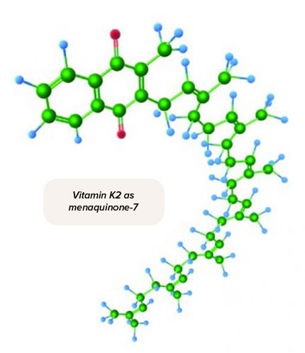 Vitamin K2 as menaquinone-7