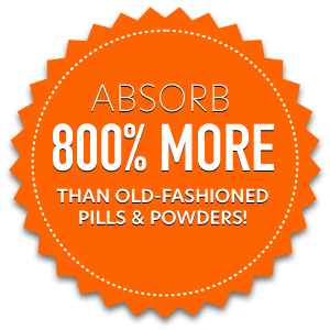 Absorb 800% more!